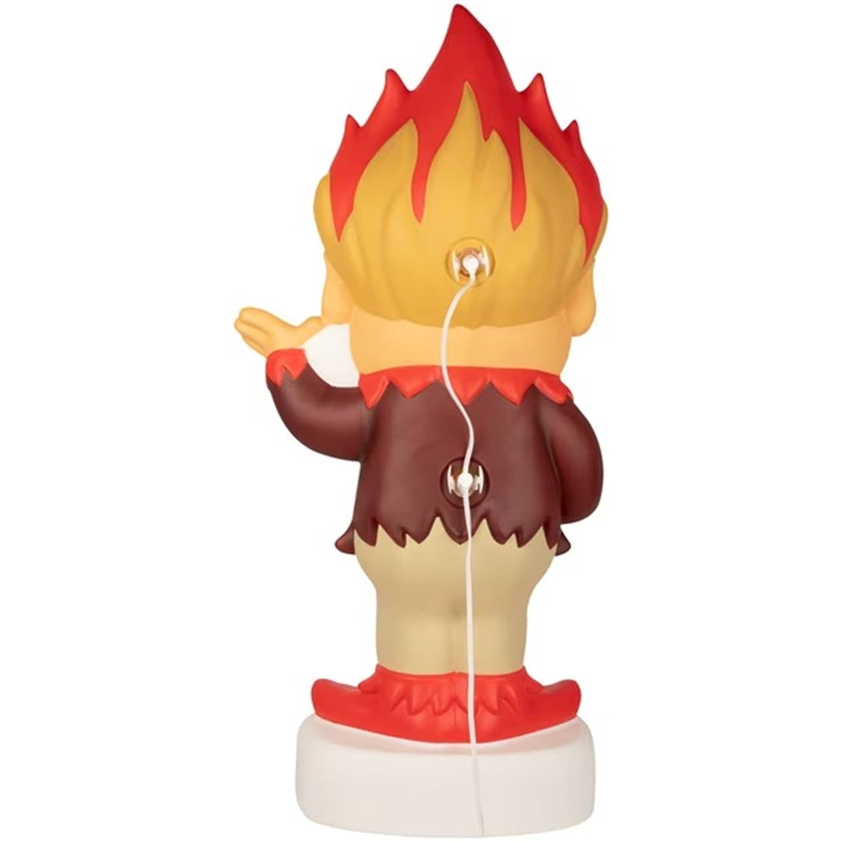 11.8" Heat and Snow Miser Light Up Figure Ornaments, Christmas Tabletop Decor LED Light, Light-Up Desktop Figurine for Home Room Christmas Decorations