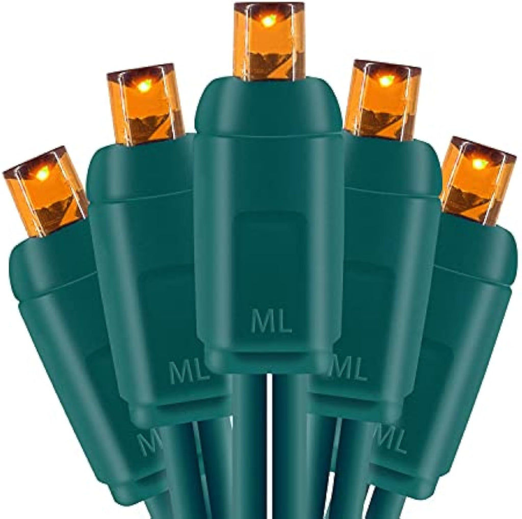 Wick's Outdoor Living LED 5MM Multi-Color Holiday Lights, 50 FT in length, 150 CT, and 6 different color options