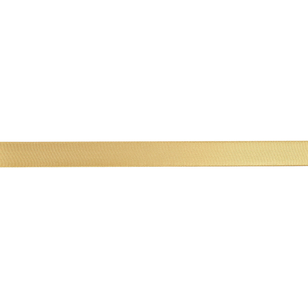 Gwen Studios 5/8" Yellow Gold Satin Ribbon, 6 Yards