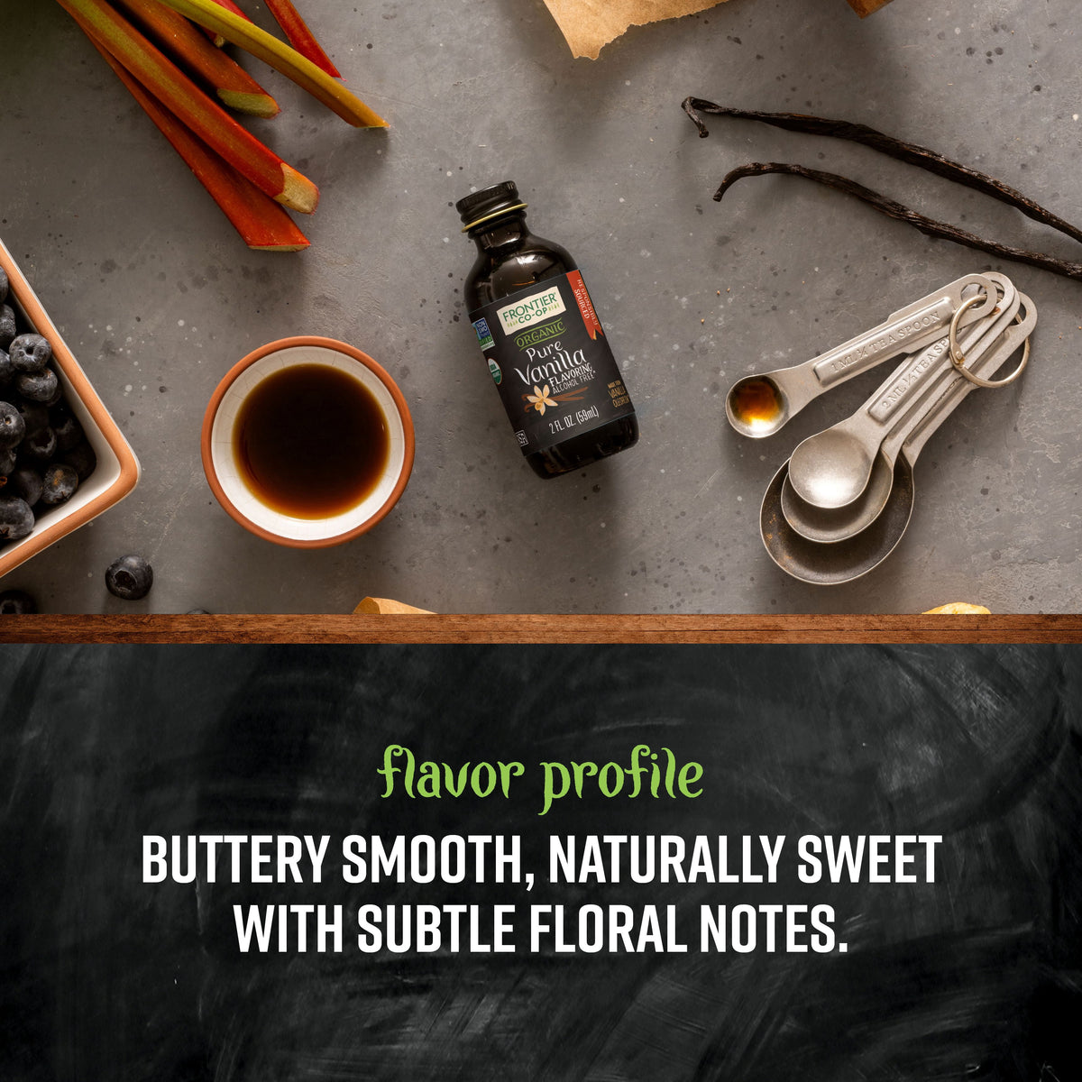 Frontier Co-op Organic Vanilla Flavoring 4 fl. oz.