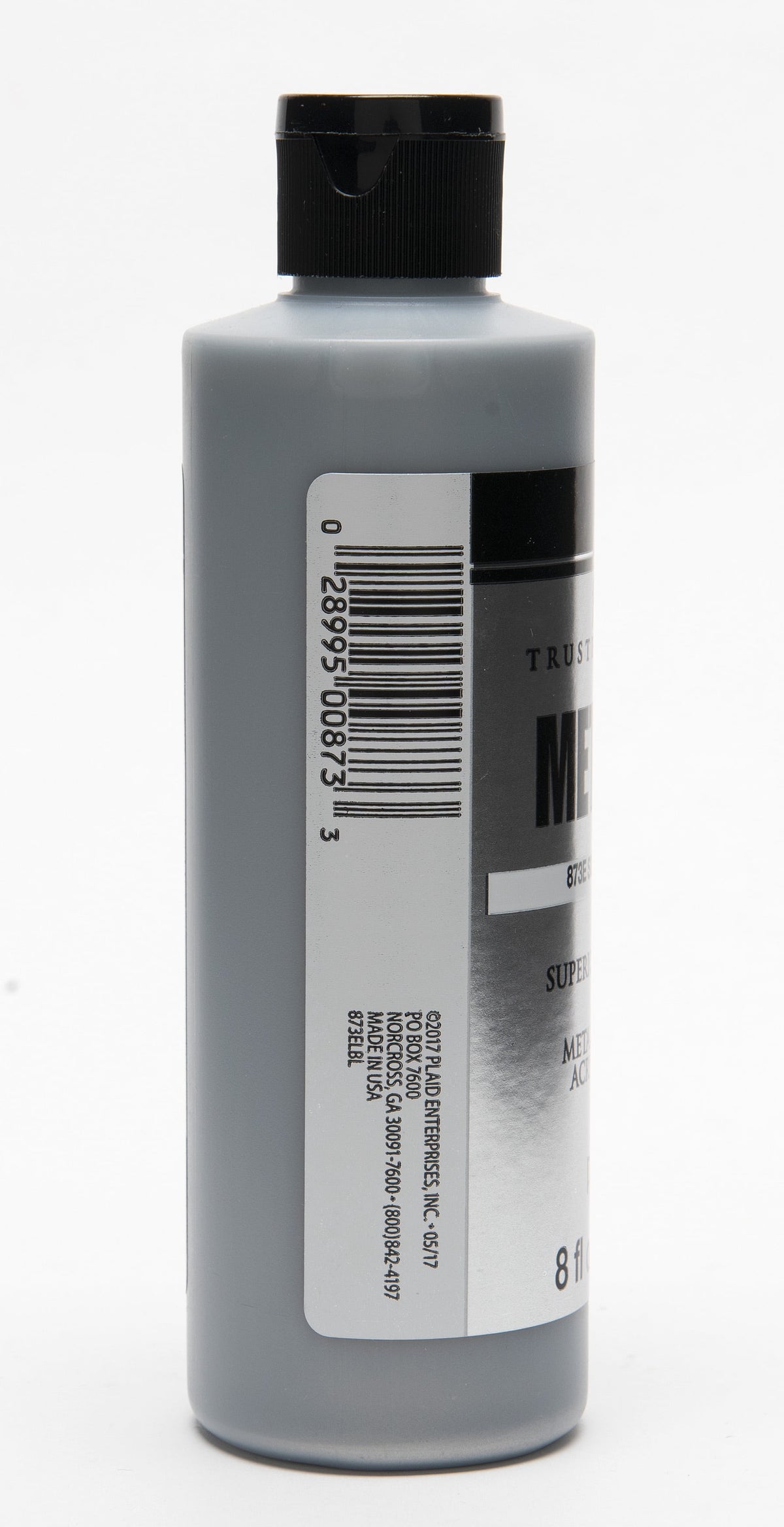 FolkArt Metallic Acrylic Craft Paint, Metallic Finish, Silver Sterling, 8 fl oz