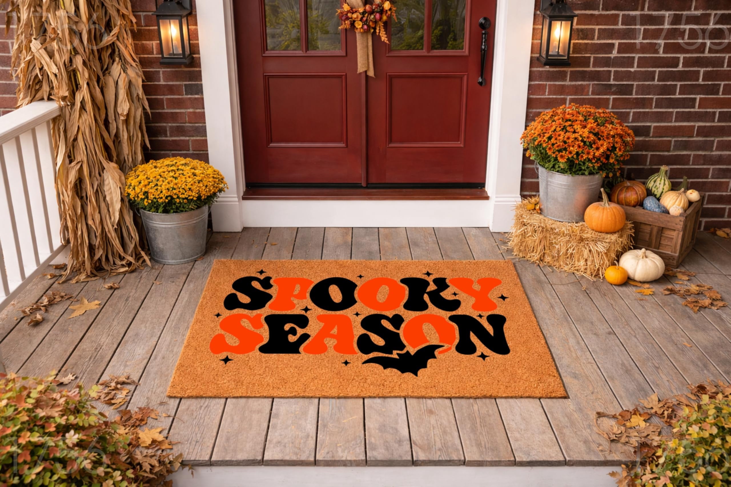 Spooky Season Halloween Door Mat | Funny Doormat | Welcome Mat | Funny Door Mat | Fall Autumn Decor Gift | Home Doormat | Custom Doormat