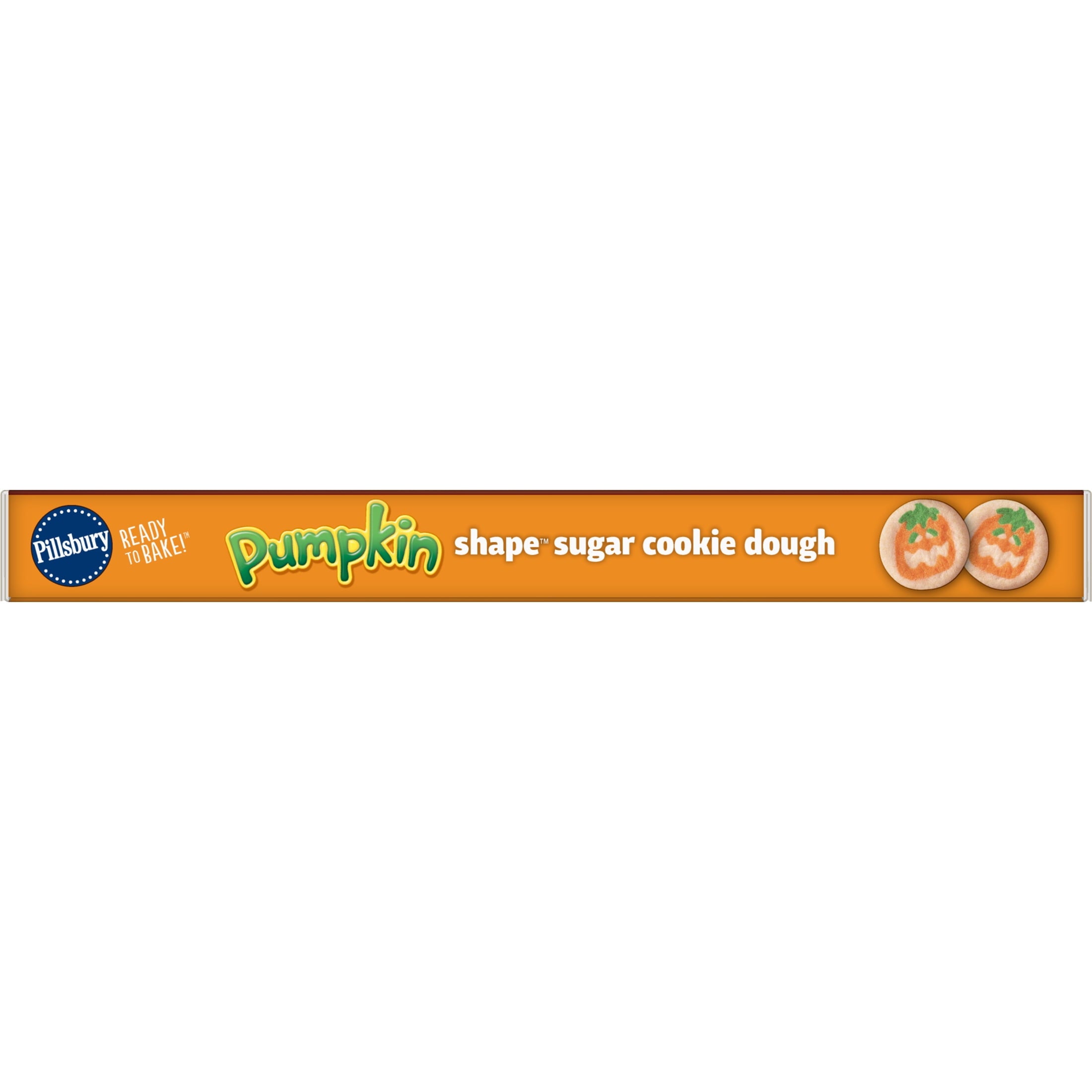 Pillsbury Ready to Bake! Pumpkin Shape Sugar Cookie Dough, 20 Cookies, 9.1 oz