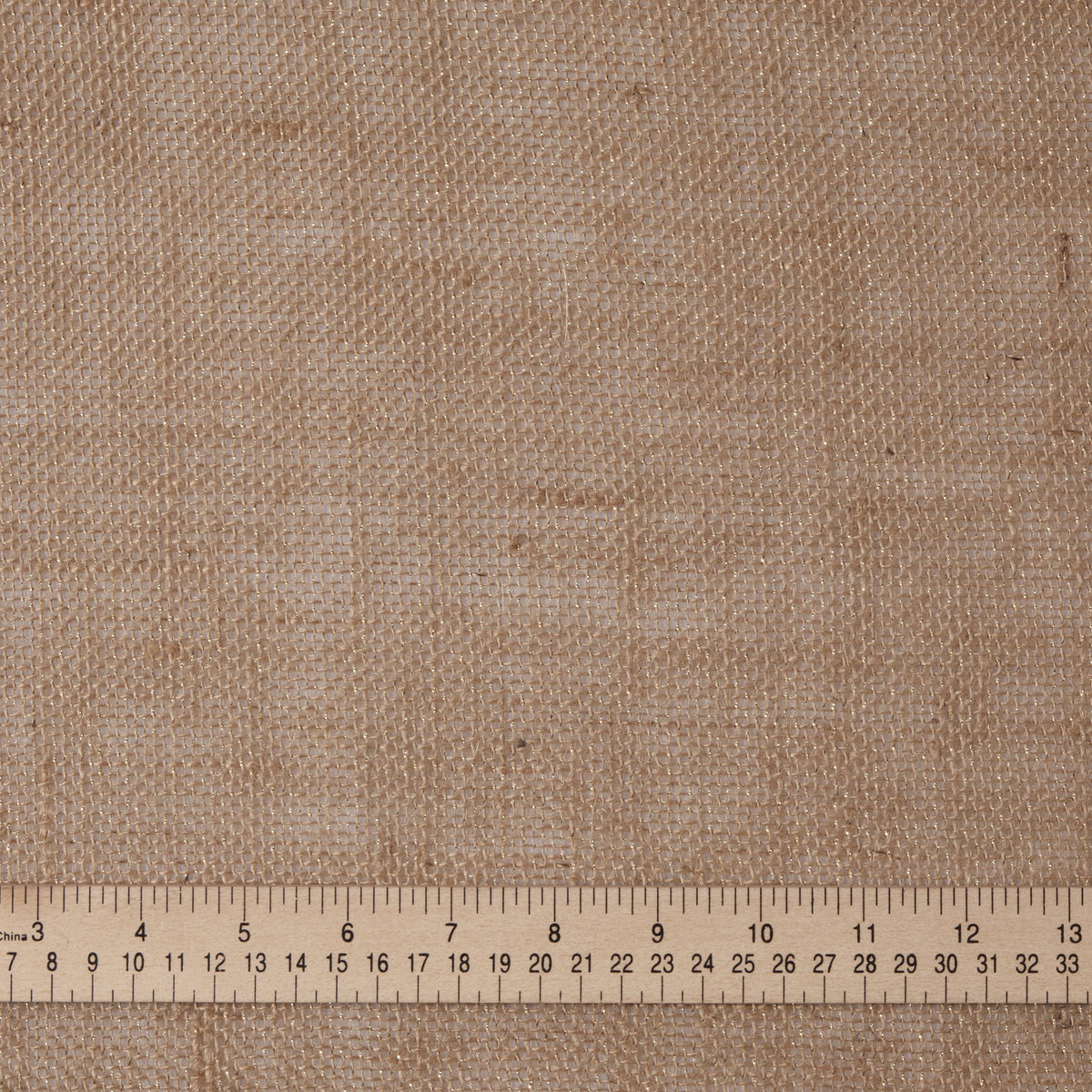 Allen Company Folded & Precut Jute Burlap Craft Fabric, 46"W x 2-Yards, Natural