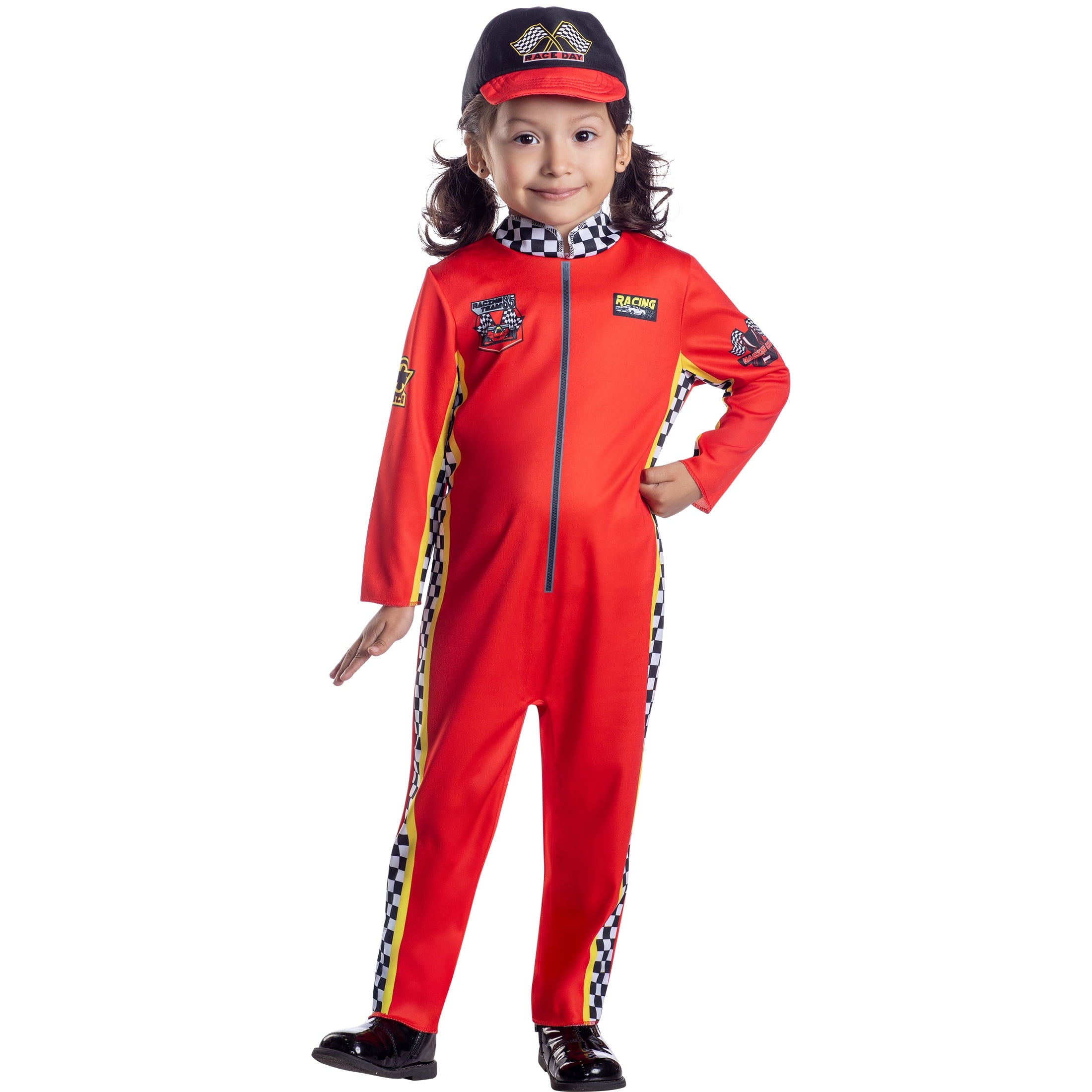 Racecar Driver Halloween Costume for Toddler, Size 2T, by Way to Celebrate
