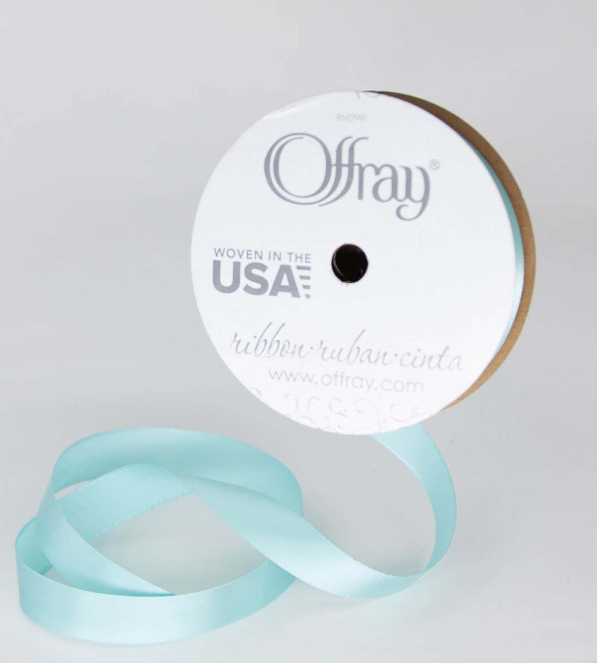 (3 pack) Offray Ribbon, Forest Green 5/8 inch Single Face Satin Polyester Ribbon, 18 feet