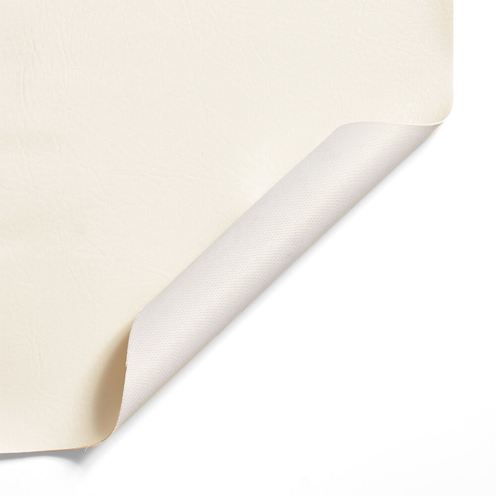 Ottertex 54" Vinyl 100% Polyester Faux Leather Craft Fabric By the Yard, Black
