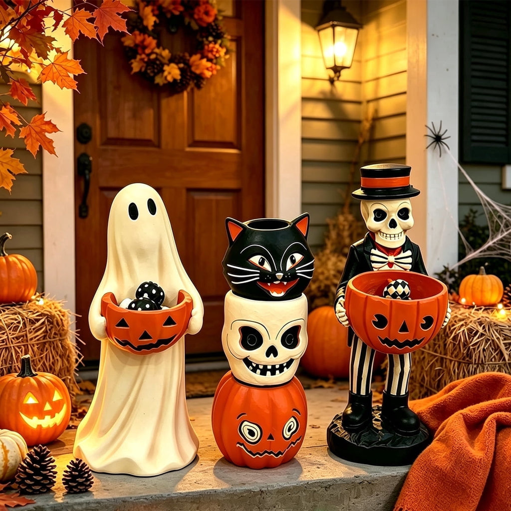 Ghost Night Light Halloween Decorations Bedside Night Light with Tap Control, Dimmable Nursery Decor Lamp, Fun Ghost Gift for K*ids, Halloween Room Decor, Ghost Lamp