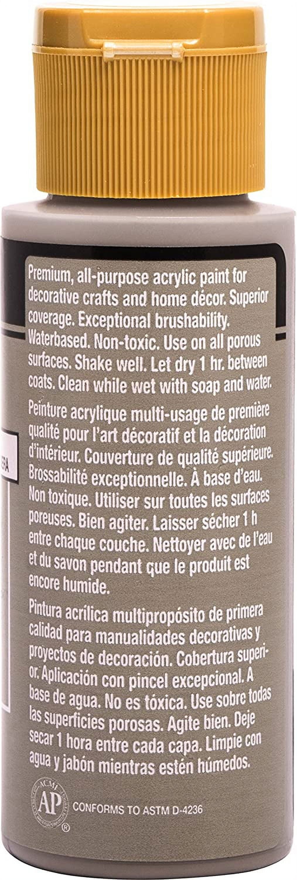FolkArt Acrylic Craft Paint, Matte Finish, Wicker White, 2 fl oz