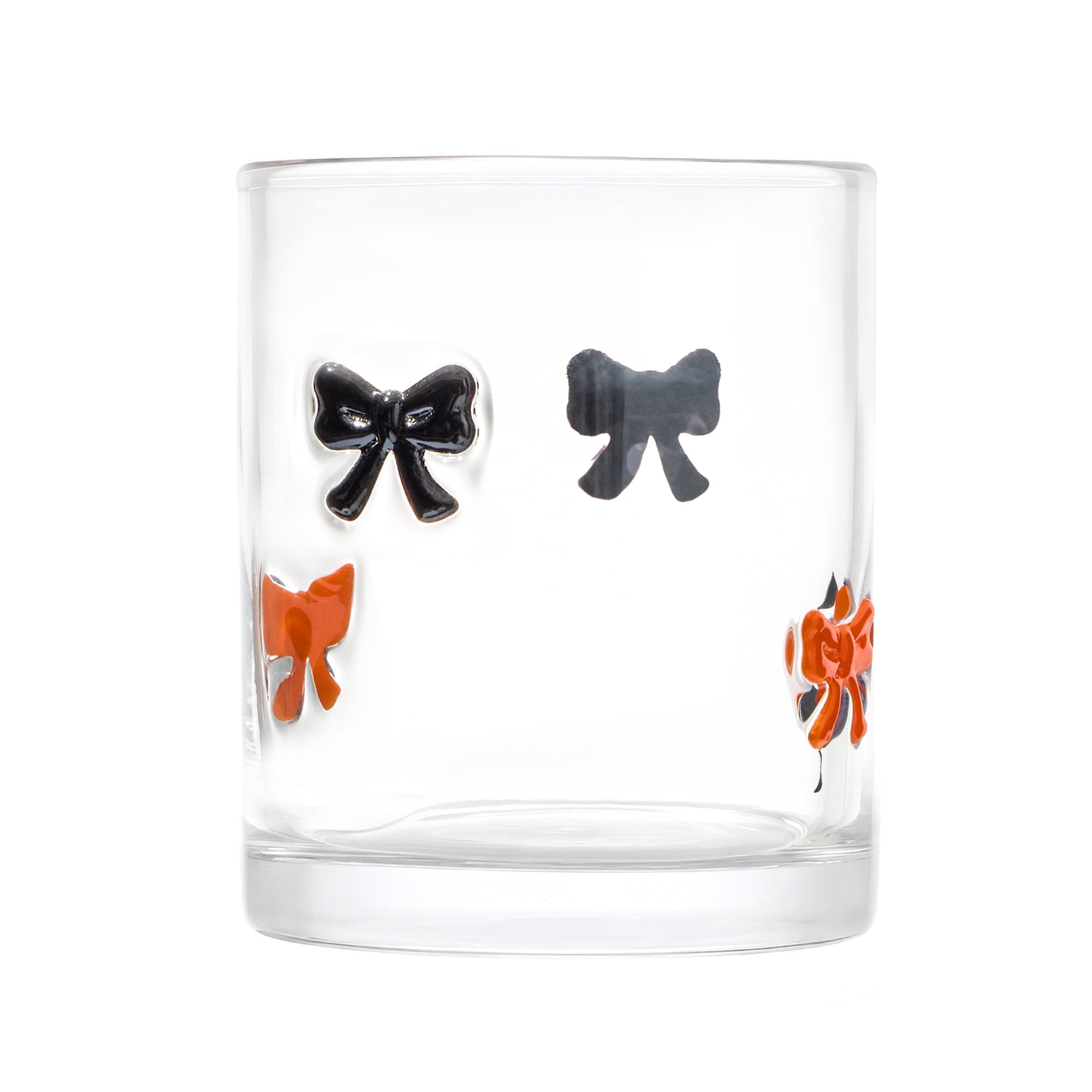 Thyme & Table 12 fl oz White Pumpkin Charm Glass Set, Pack of 2