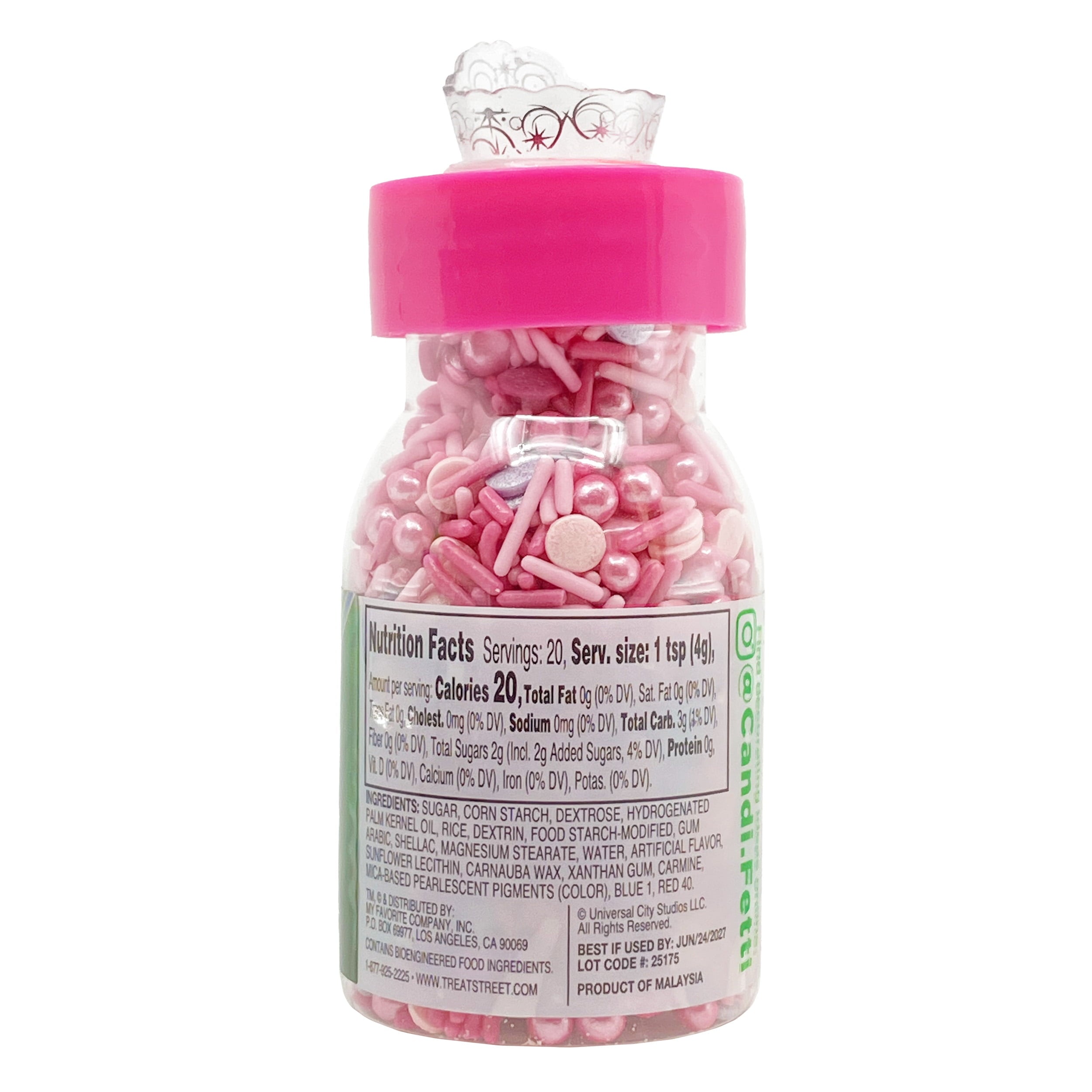 Wicked Glinda Pink Baking Sprinkles, 2.82oz