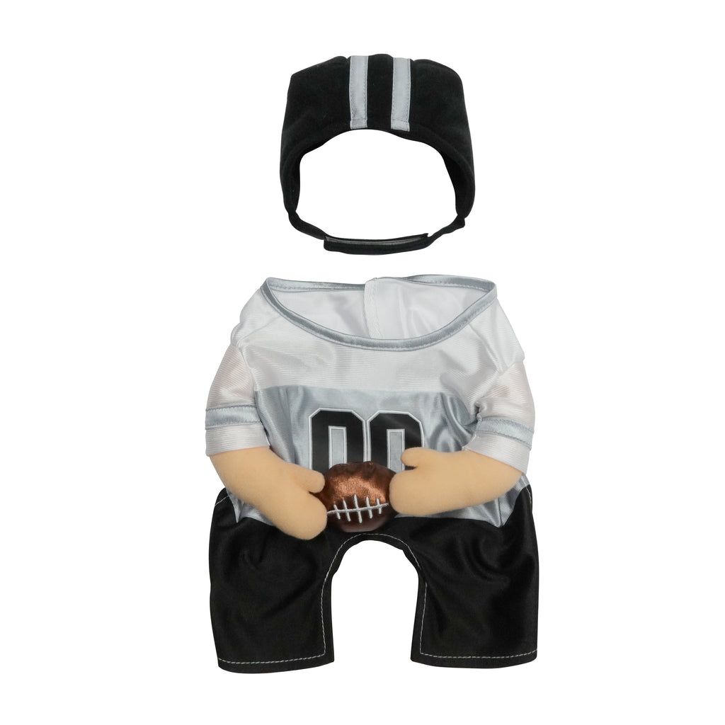 Best Furry Friends Costume for Dogs or Cats, Football Player, Large