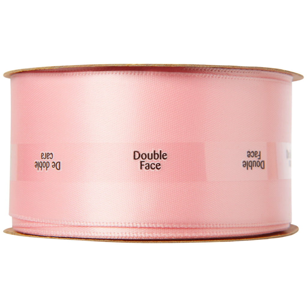 (2 pack) Offray Ribbon, Red 1 1/2 inch Double Face Satin Polyester Ribbon, 12 feet