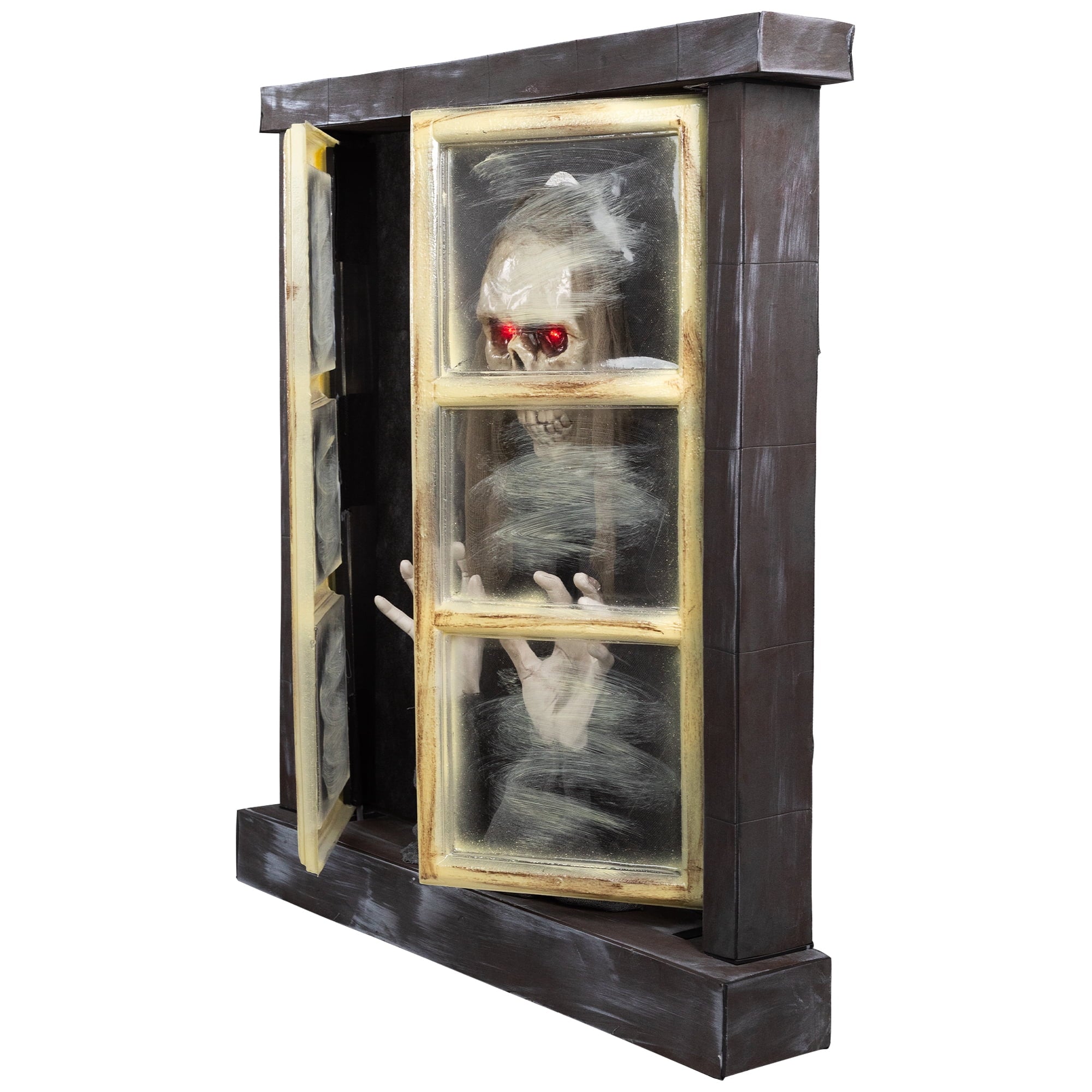 Northlight Lighted and Animated Ghoul in Window Halloween Decoration - 29"