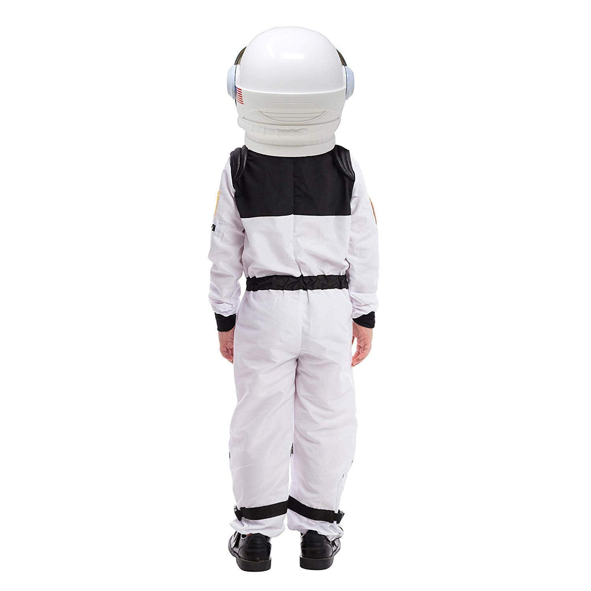 Joyfy Astronaut Costume with Helmet for Kids Toddler Boys Halloween Dress Up Party and Roly Play Cosplay 3-14 Years