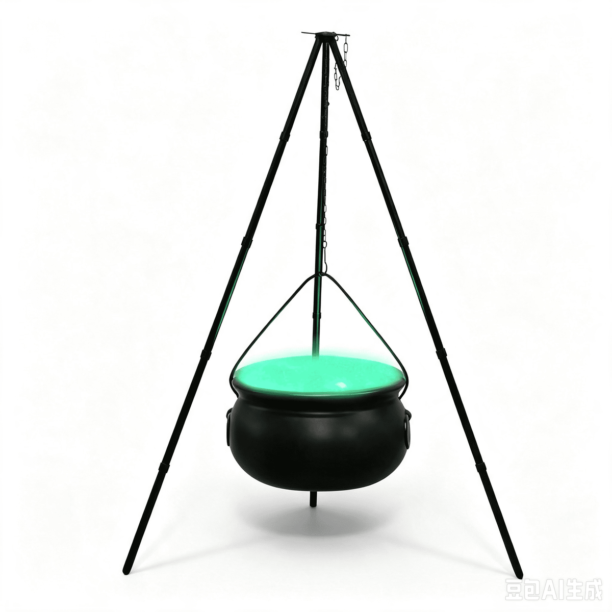 Muecwrye Halloween Decorations Outdoor, Halloween Clearance! Halloween Witches Cauldron on Tripod with Lights, DIY Bubbling Cauldron Set Decor for Home Porch Outside, Halloween Party Supplies