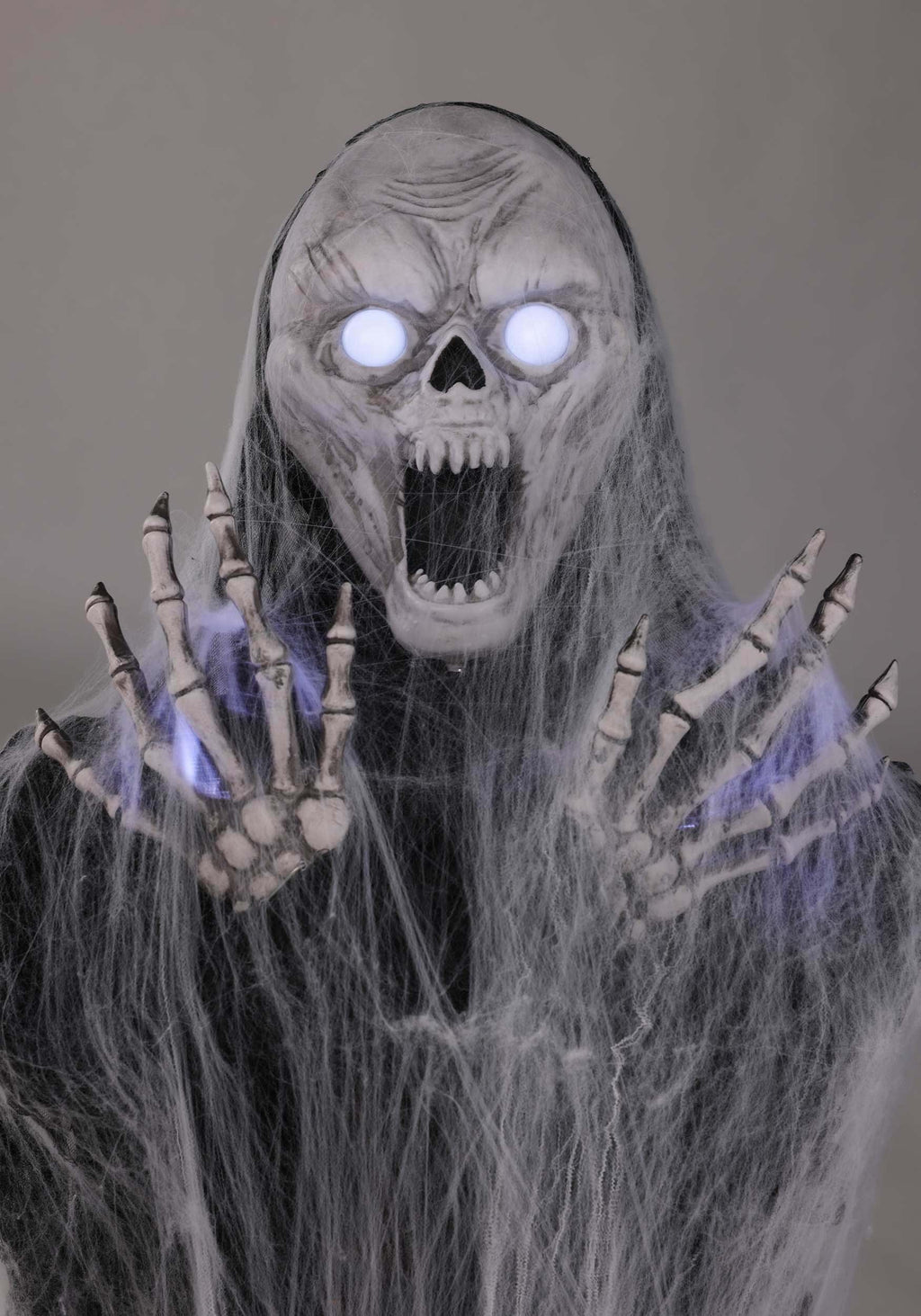 2.1FT Jump Scare Skull and Tombstone Animated Decoration - Tekky