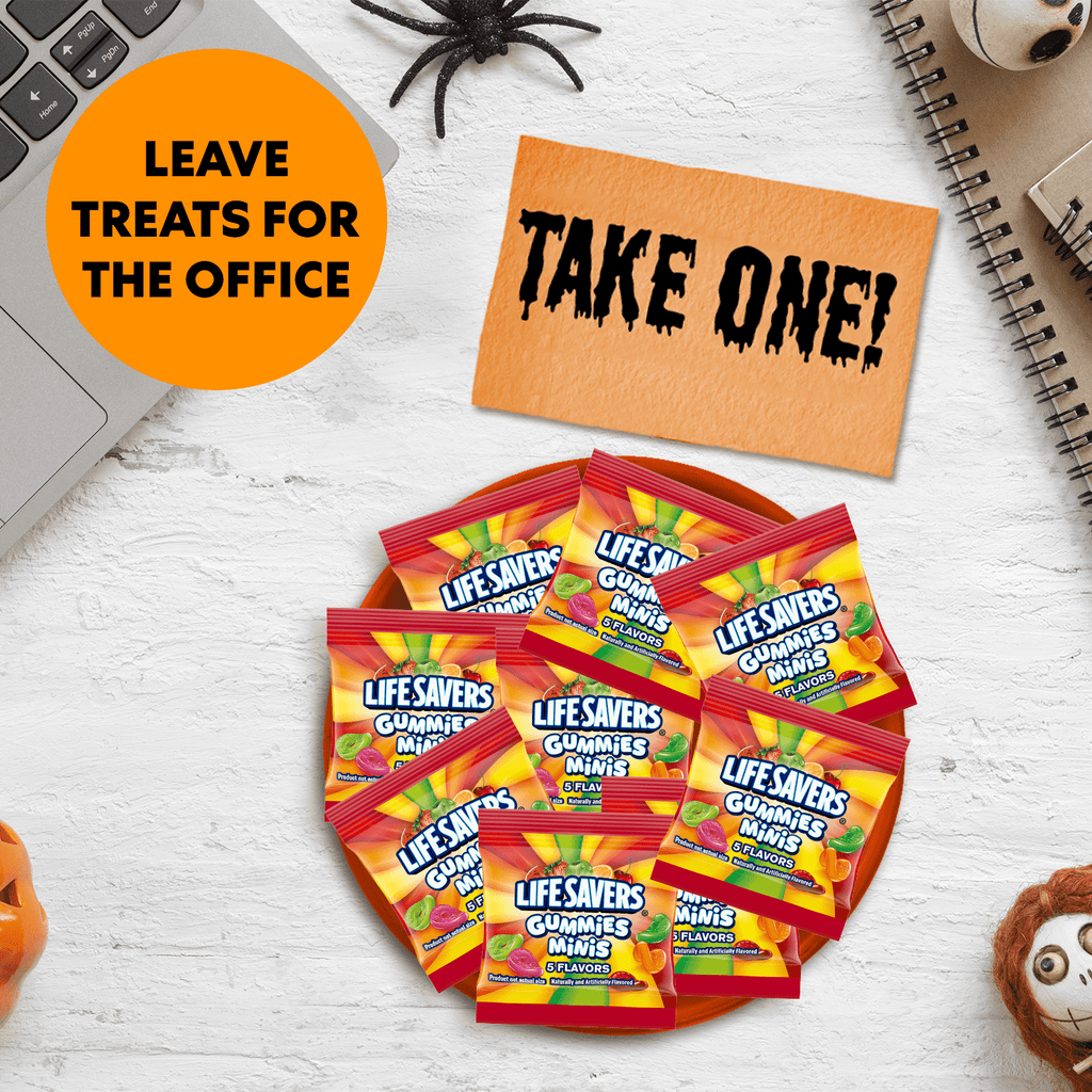Life Savers Gummies Minis 5 Flavors Halloween Candy - 6 oz Bag