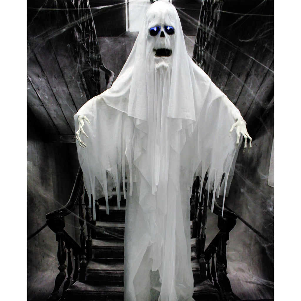 Haunted Hill Farm Animatronic Ghost Indoor/Covered Outdoor, 6-ft.