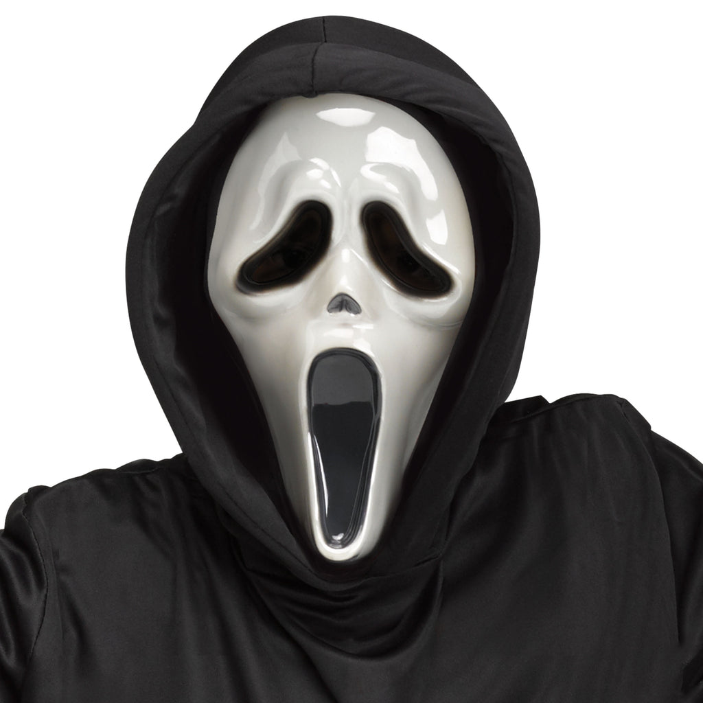 Officially Licensed Bleeding Ghost Face Halloween Costume for Children, Boys Size L (10/12), by Fun World