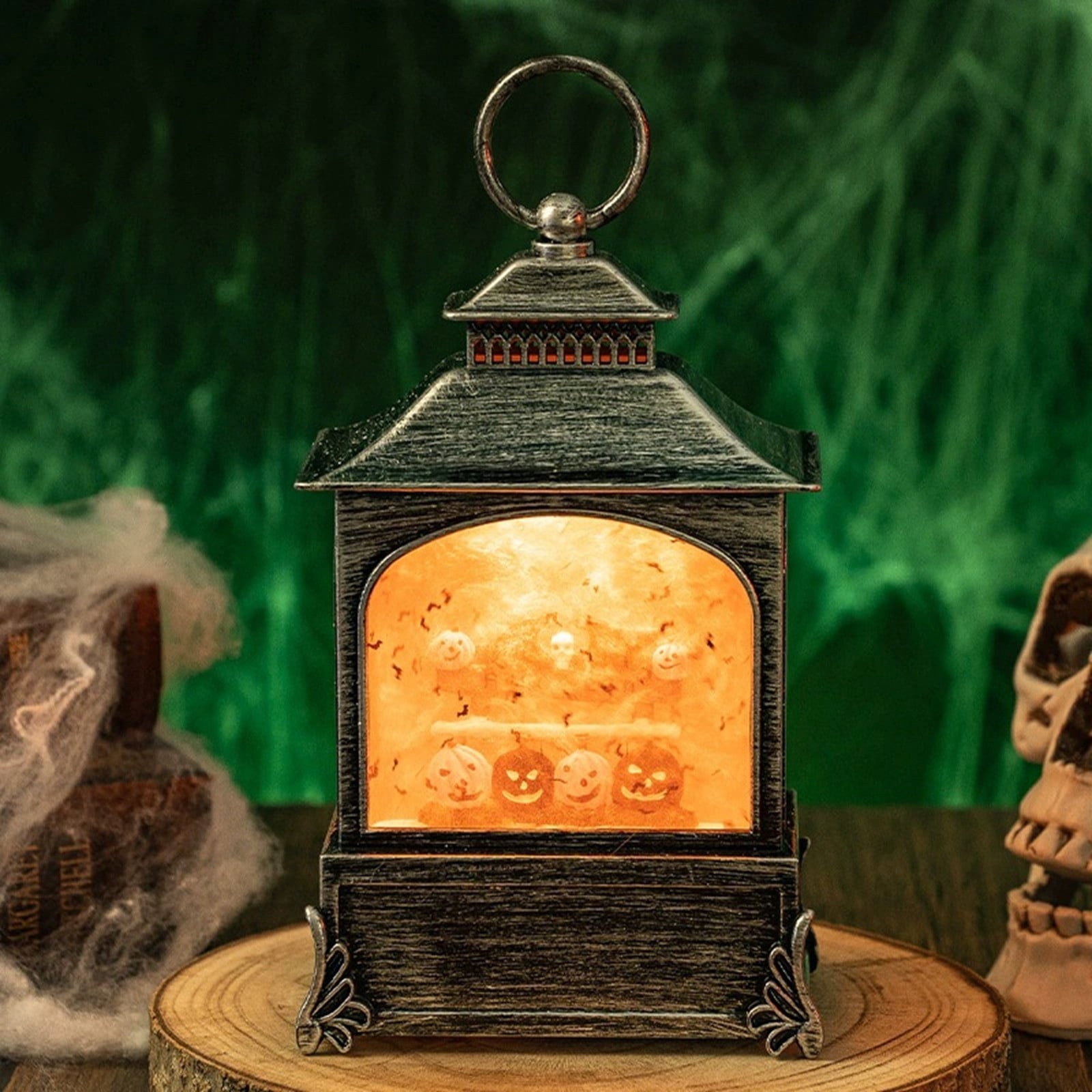 Halloween LED Skeleton Battery Operated Flameless Candle Light For Party Bar & Room Decorations