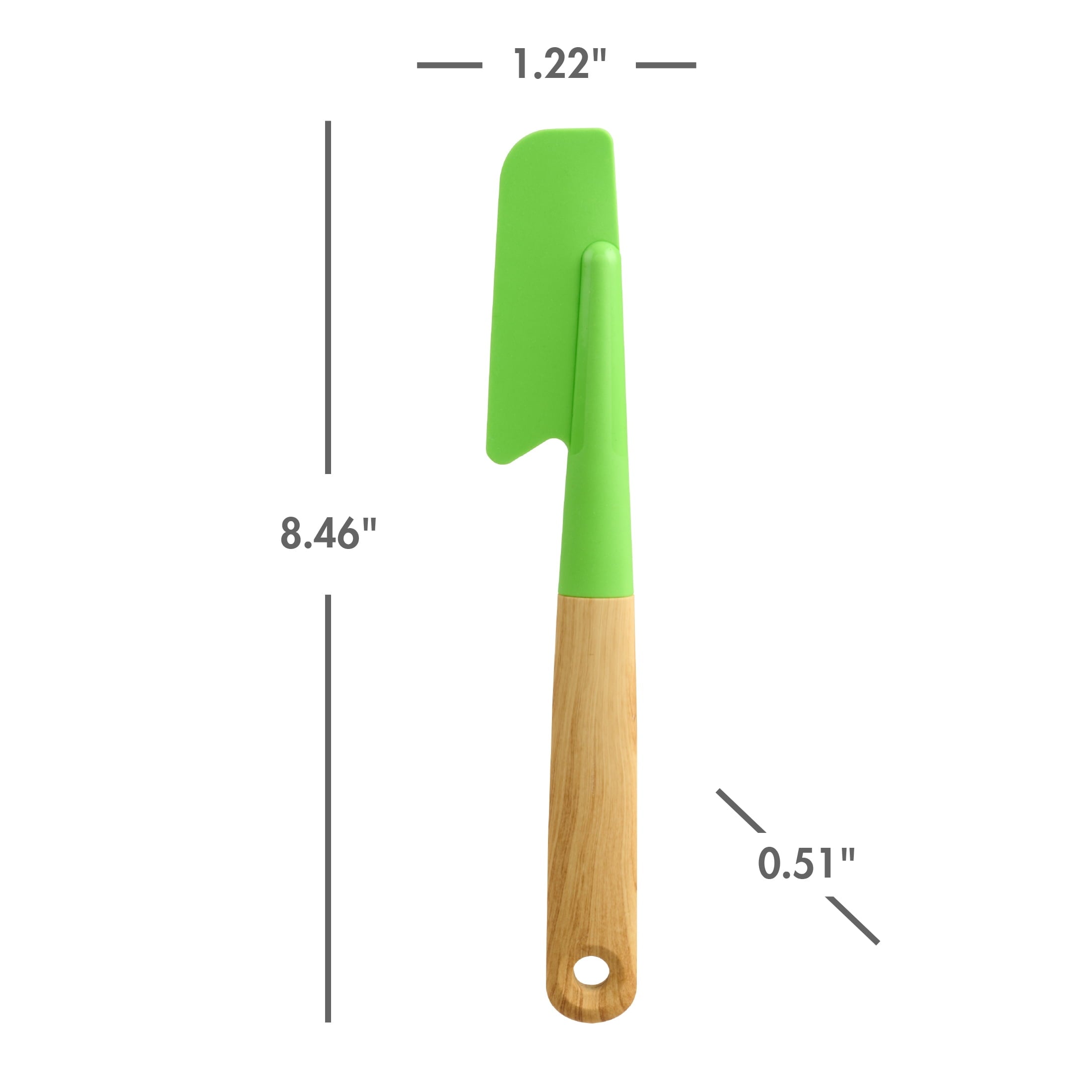 Way To Celebrate 5-Piece Mini Baking Tools, Orange, Green, Purple