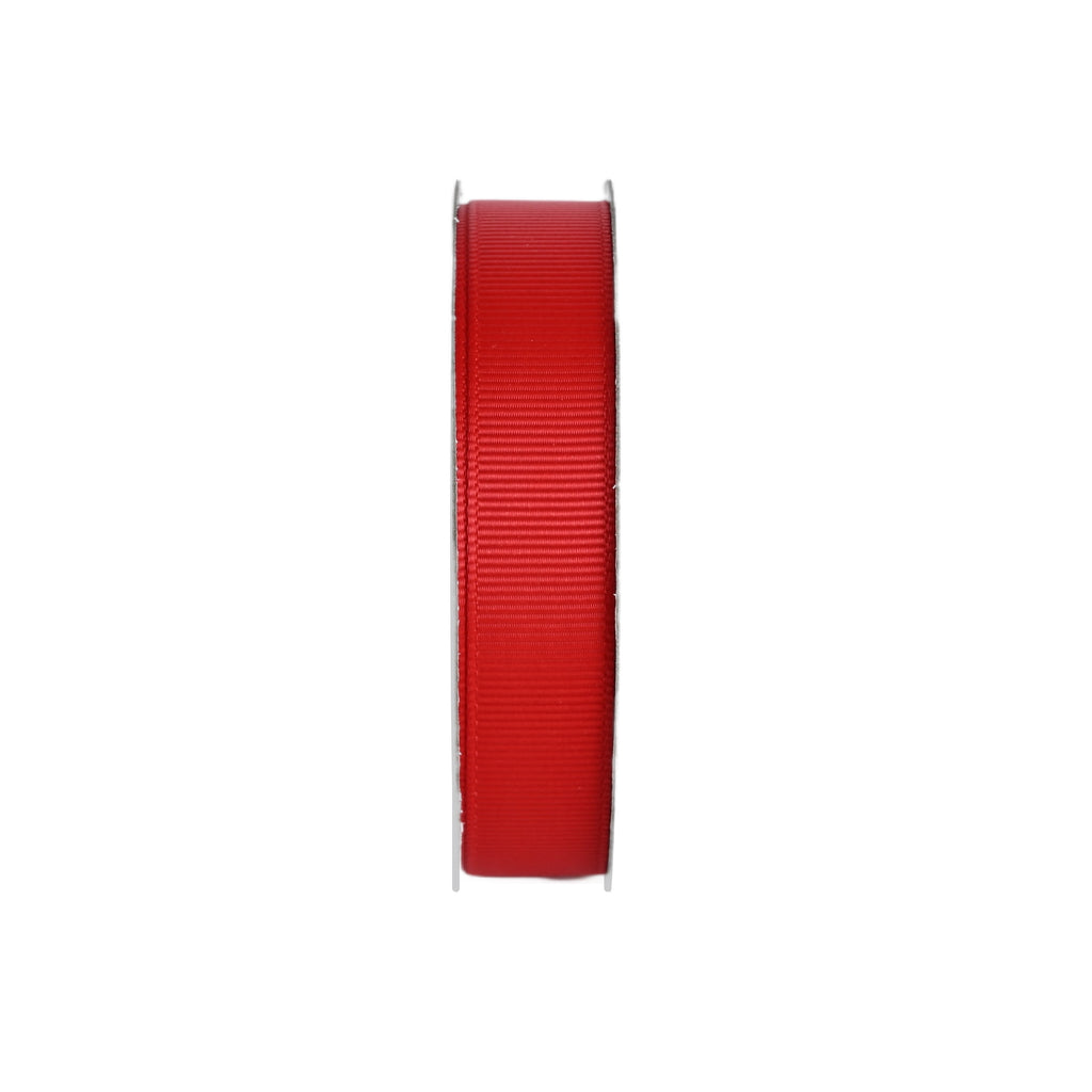 Gwen Studios 5/8" Red Grosgrain Ribbon, 7 Yards