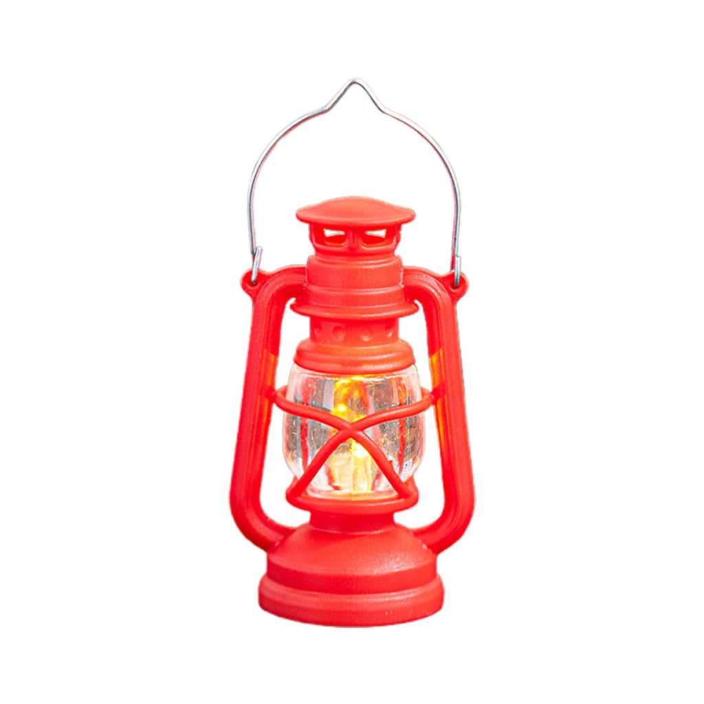 Djiypn Mini Lanterns 2Pack LED Small Lanterns Decorative Indoor Outdoor Hanging Lantern Decorative Candle Light Farmhouse Decor for Weddings Western Camping Party Halloween Christmas Decorations
