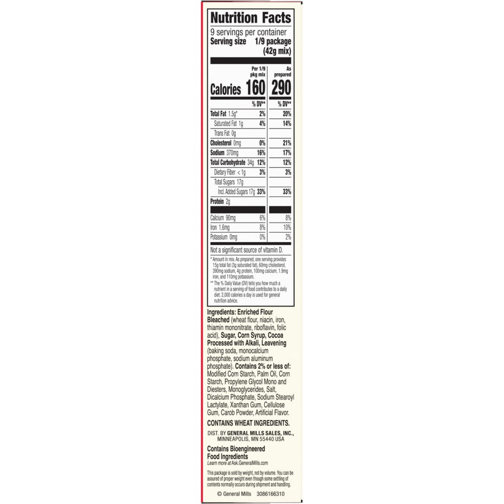 Betty Crocker Favorites Super Moist, Chocolate Fudge, Cake Mix, 13.25 oz