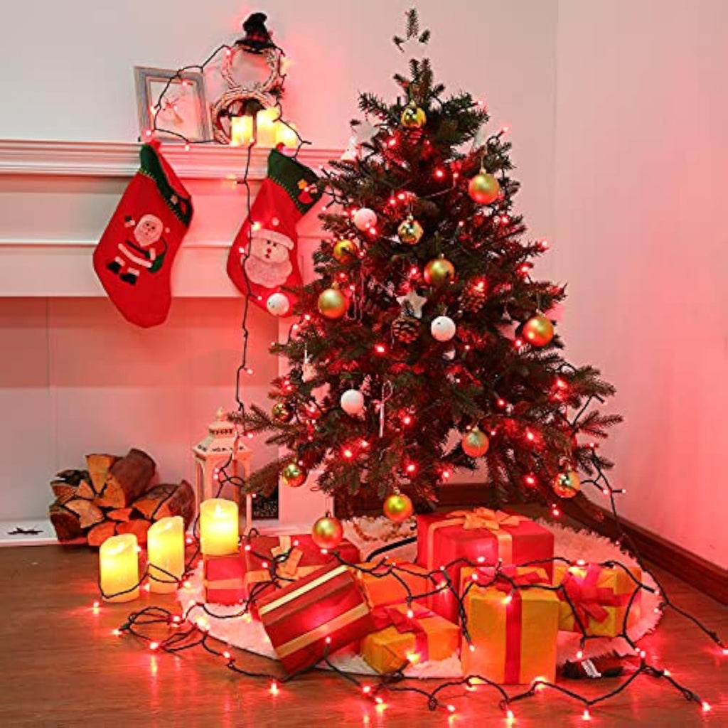 Wick's Outdoor Living LED 5MM Orange Holiday Lights, 24 FT in length, 70 CT, and 6 different color options