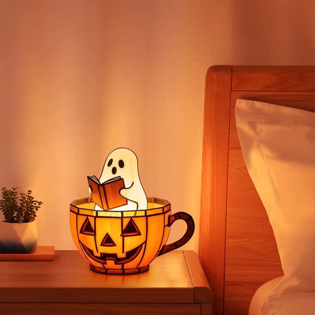 Gold Halloween Mini Cauldron Candy Holder Set, Witch Decor Tiered Tray Tabletop Decoration 8pcs