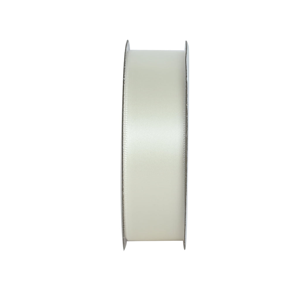 Gwen Studios 7/8" Cream Satin Ribbon, 7 yards