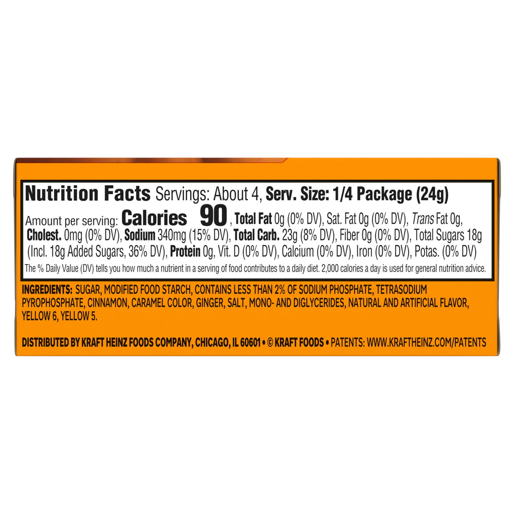 Jell-O Pumpkin Spice Artificially Flavored Instant Pudding & Pie Filling Mix, 3.4 oz Box