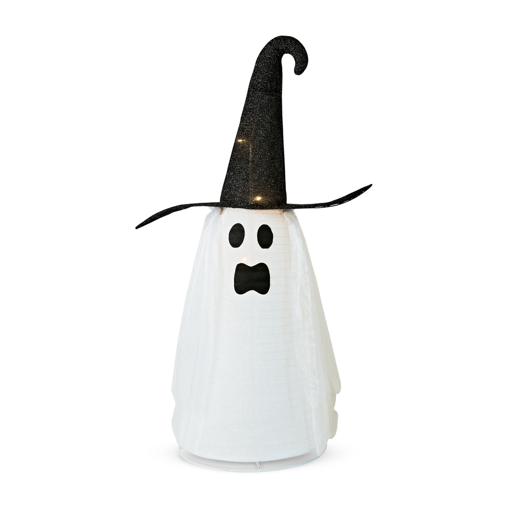 Halloween Outdoor Decor Ghost w/Hat Spooky Moods 41.93 in L x 71.85 in H x 26.97 in W 8.64 lb
