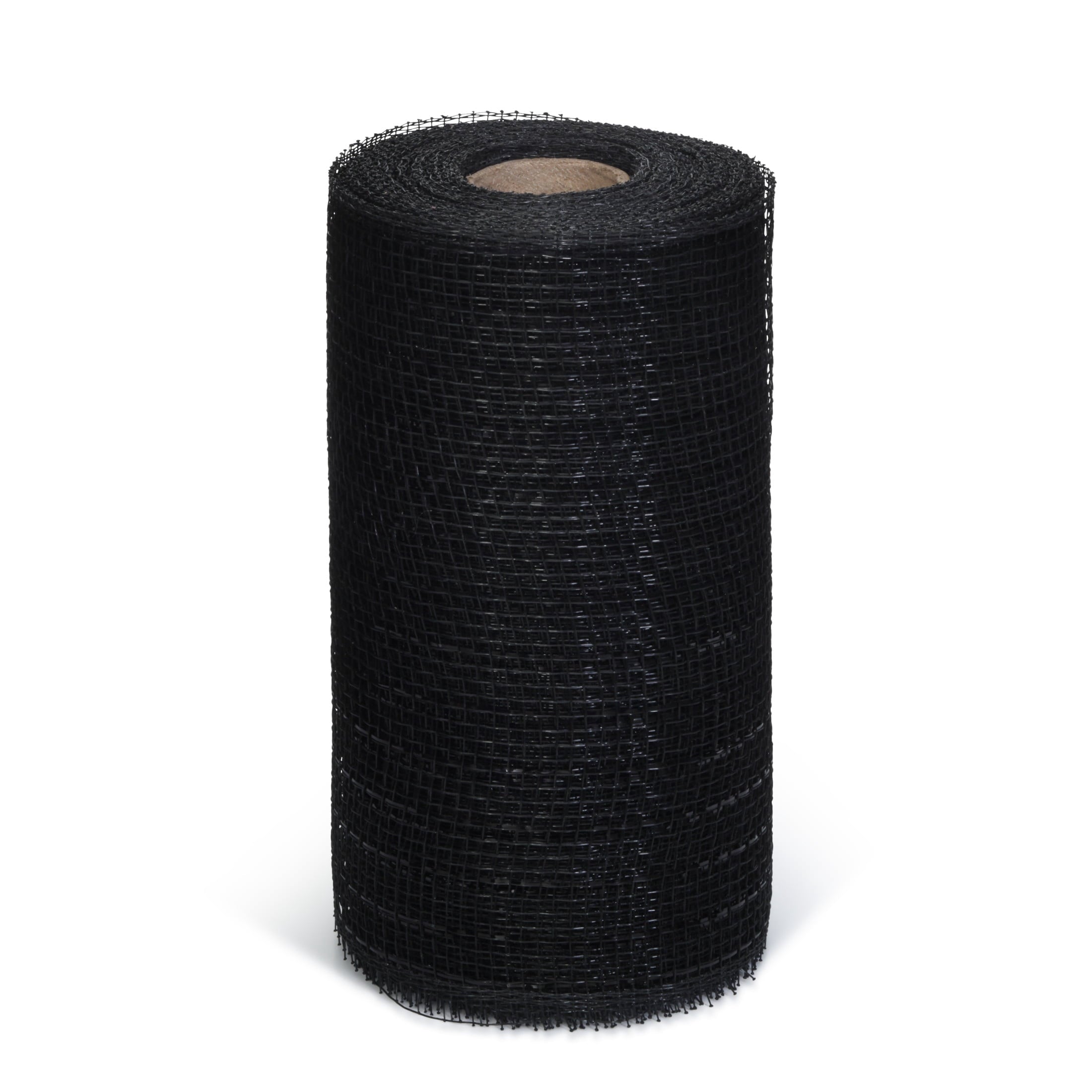 Hello Hobby Black Deco Mesh for Crafts, Ribbons and Decorations, 5.5 in x 10 yd