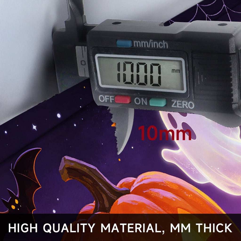 YIMEIS Halloween Pumpkin Lantern 3Pcs Flannel Mat & Kitchen Rugs Set,16''×24'' 20''×30'' 17''×47'' Inches,Soft Non-slip for Home Bathroom