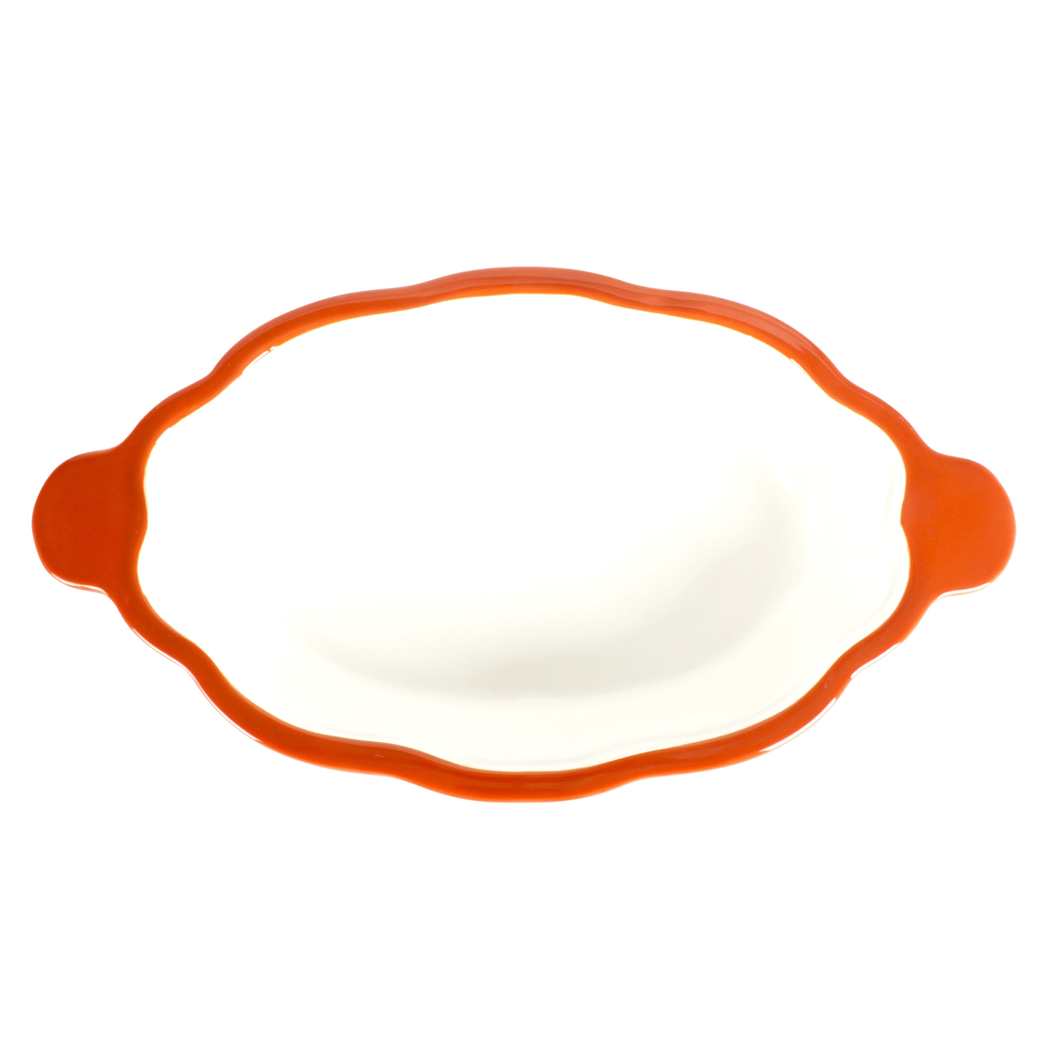 The Pioneer Woman 3-Quart Oval Pumpkin Stoneware Baker with Lid, Linen