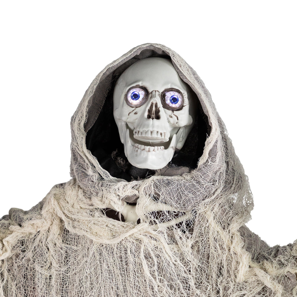 Northlight Lighted and Animated Master of Death Halloween Decoration - 65"