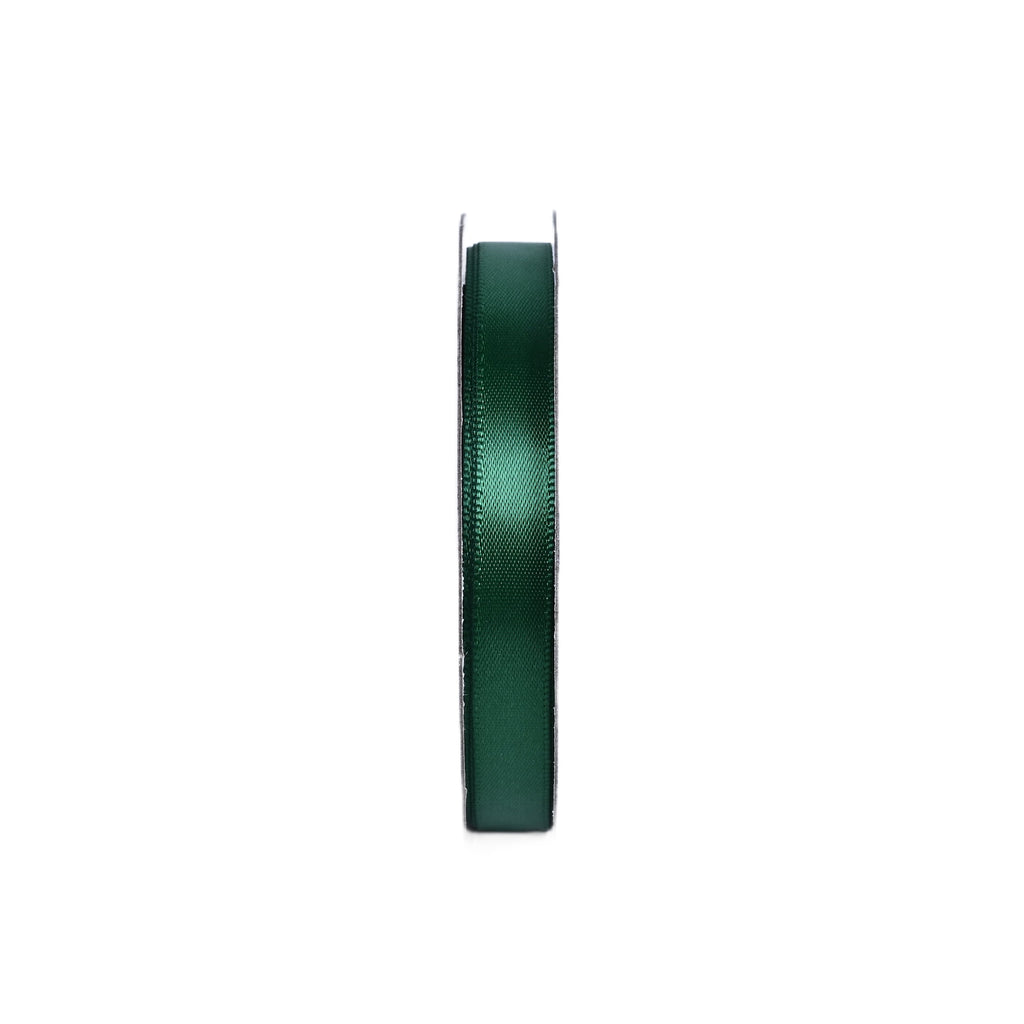 Gwen Studios 3/8" Forest Green Satin Ribbon, 6 Yards