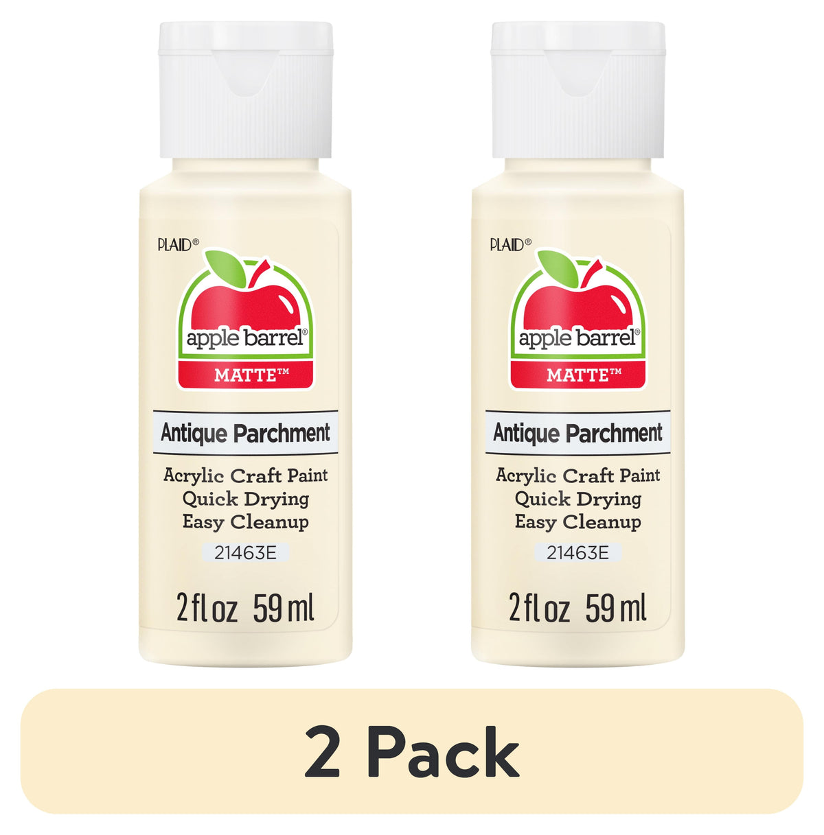 Apple Barrel Acrylic Craft Paint, Matte Finish, Pumpkin Orange, 2 fl oz