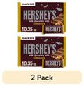 (2 pack) Hershey's Milk Chocolate with Almonds Snack Size, Halloween Candy Bag, 10.35 oz