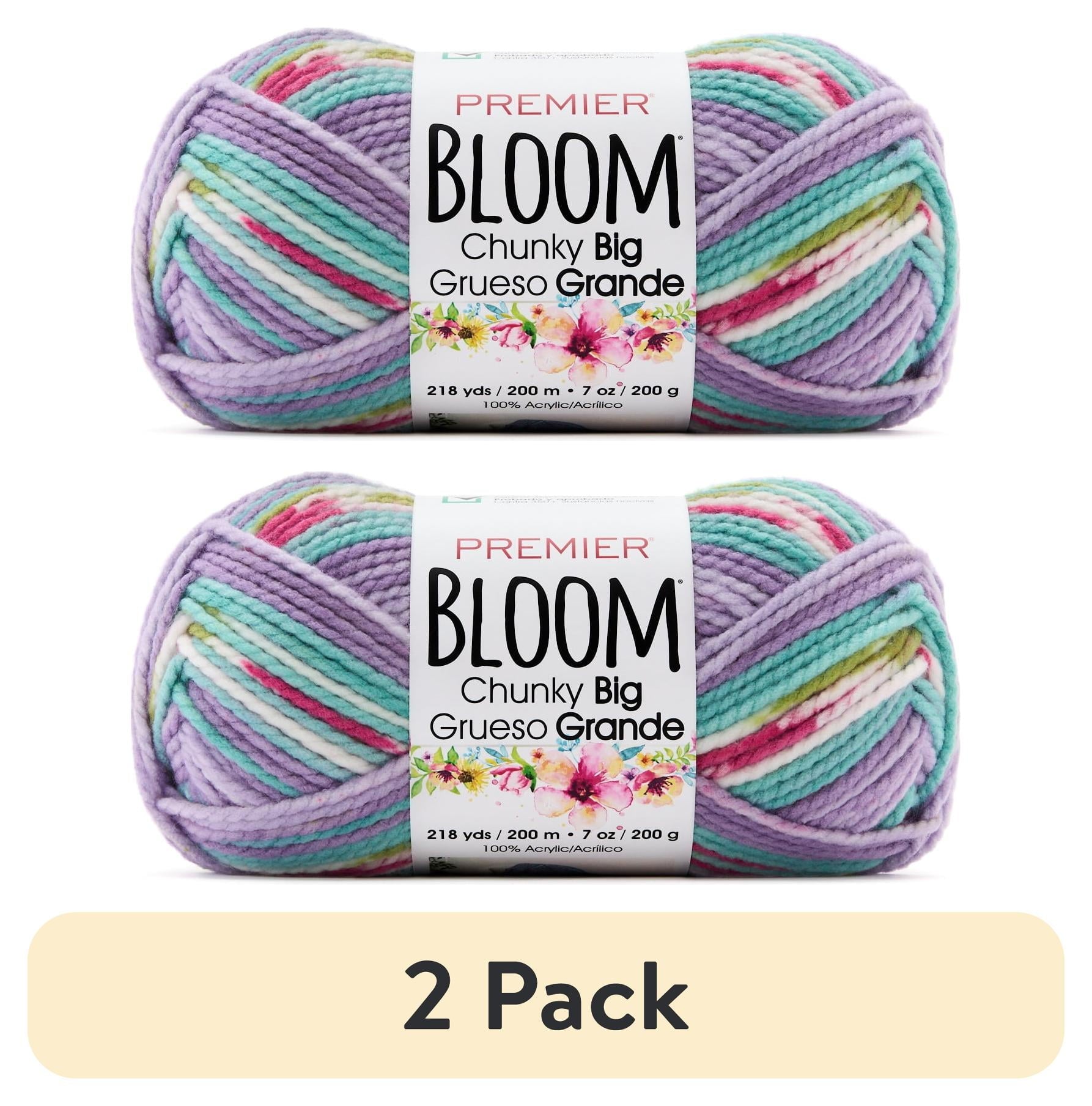 Premier Yarns - Bloom Chunky Big Yarn - Snapdragon - 7oz 218yds - 5 Bulky Weight - Acrylic