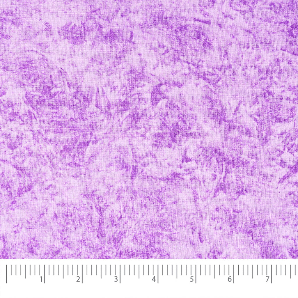 Waverly Inspirations 1 Yard Cut 100% Cotton Print Fabric, Batik Wisteria, 44 in Wide, for Quilting & Sewing
