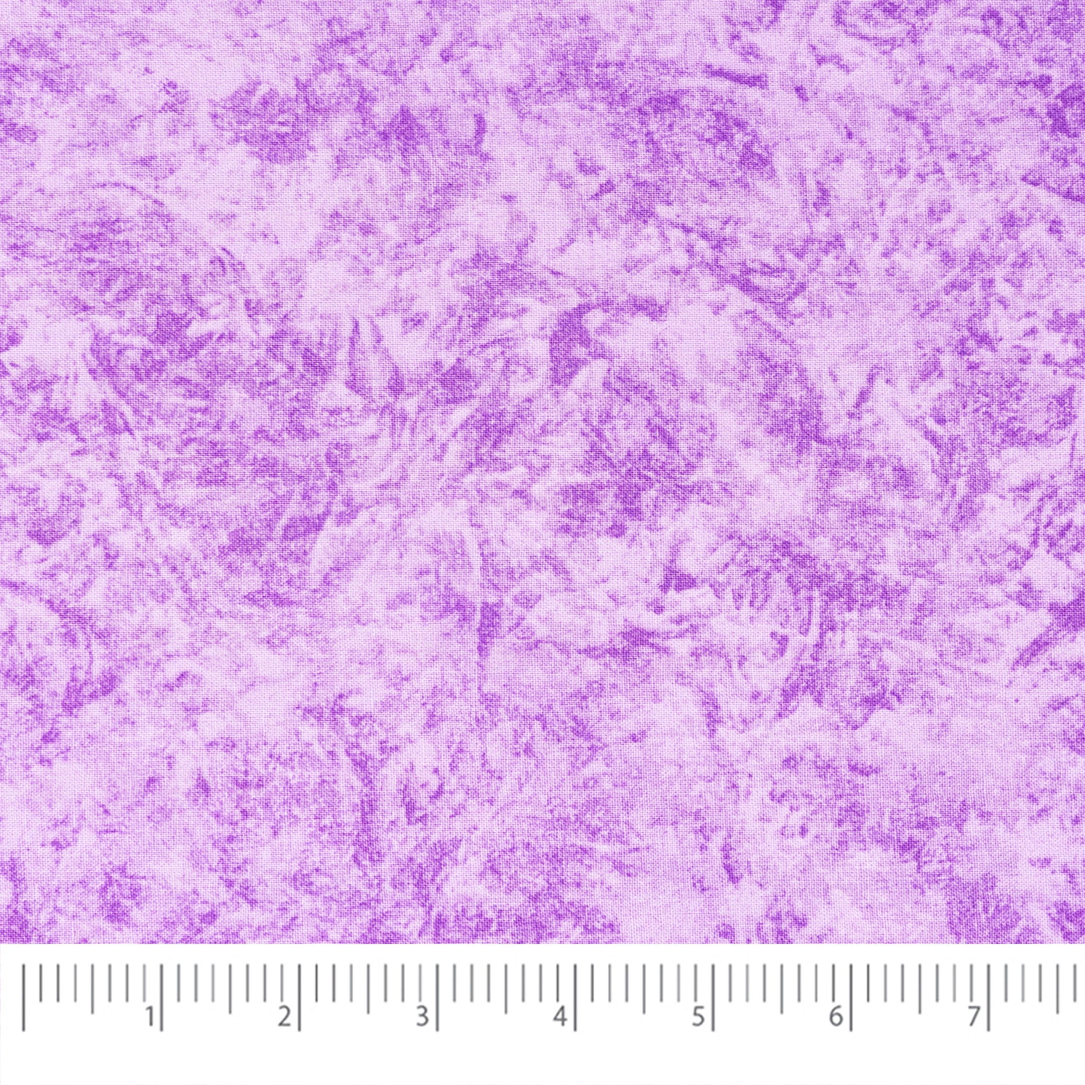 Waverly Inspirations 1 Yard Cut 100% Cotton Print Fabric, Batik Wisteria, 44 in Wide, for Quilting & Sewing
