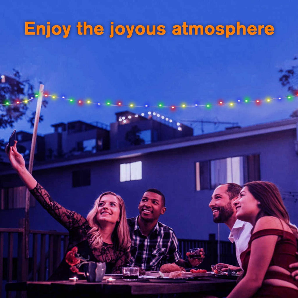 Purple Solar Fairy Lights Outdoor Waterproof, 4 Packs Each 33ft 100 LED Solar String Lights, 8 Modes Silver Wire Solar Twinkle Lights for Halloween Christmas Patio Garden