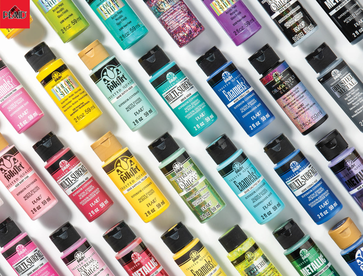 FolkArt Acrylic Craft Paint, Matte Finish, Wicker White, 2 fl oz