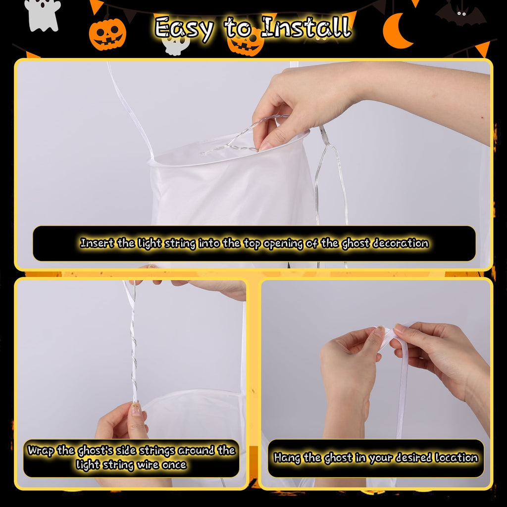 Halloween Decorations Spider Web Lights,4FT Diameter 70 LED with Black Spider, Waterproof Net Lights, Remote Control, 8 Modes Cobweb Halloween Decorations for House Garden Indoor Outdoor (Purple)