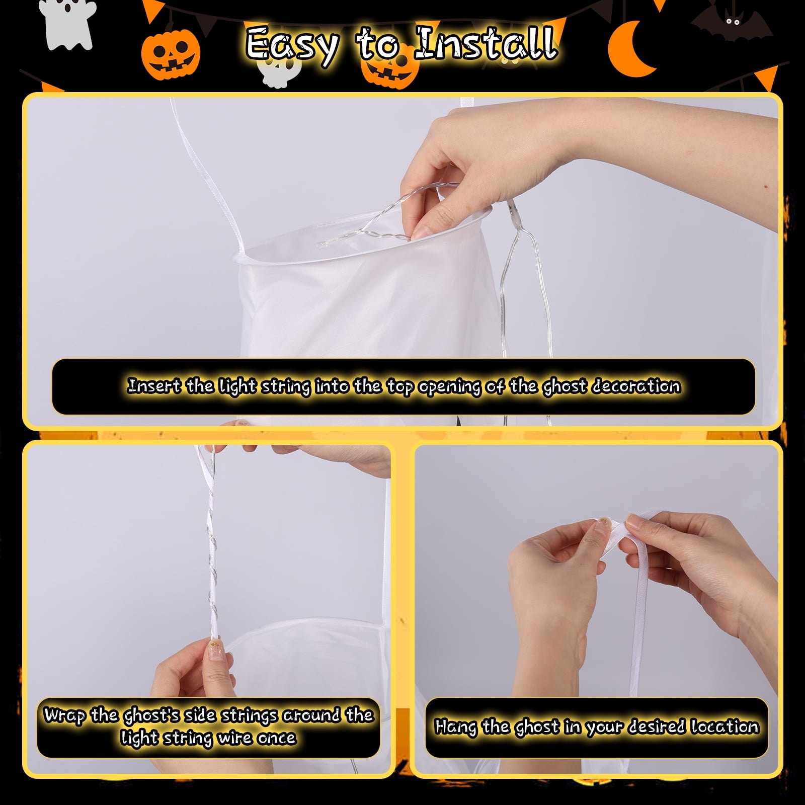 Halloween Decorations Spider Web Lights,4FT Diameter 70 LED with Black Spider, Waterproof Net Lights, Remote Control, 8 Modes Cobweb Halloween Decorations for House Garden Indoor Outdoor (Purple)
