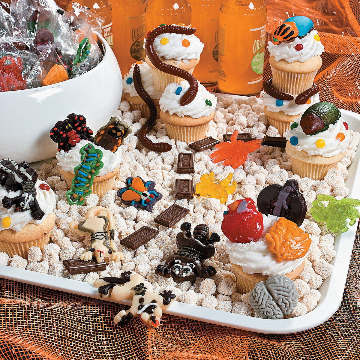 Halloween Body Parts Gummy Candy, Edibles, Halloween, 38 Pieces