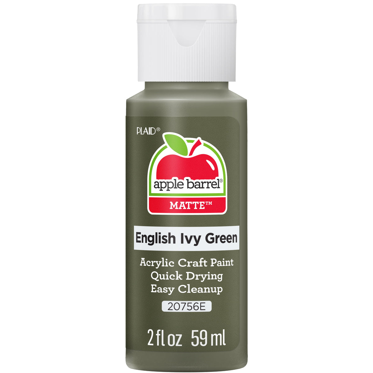 Apple Barrel Acrylic Craft Paint, Matte Finish, Pumpkin Orange, 2 fl oz